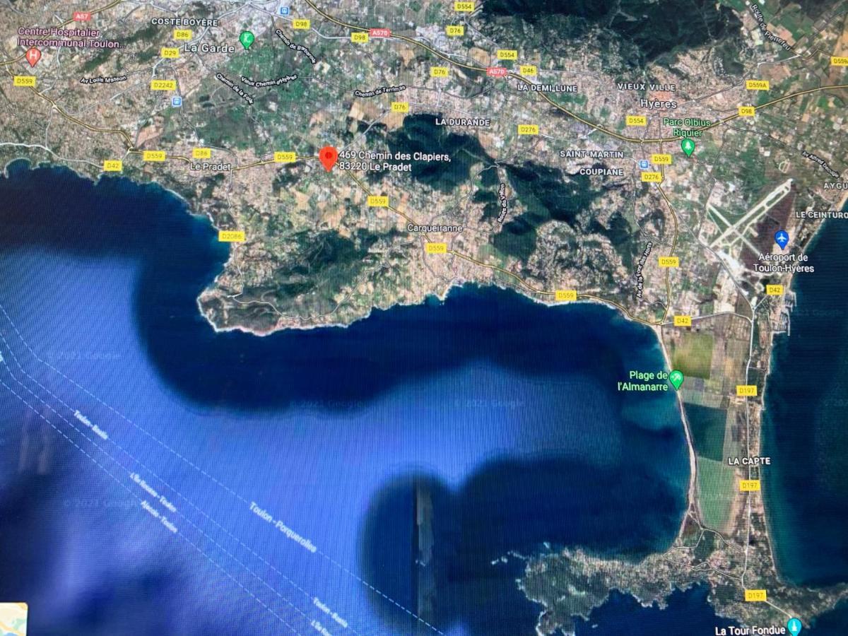 Le Clos Du Bonheur Le Pradet Εξωτερικό φωτογραφία